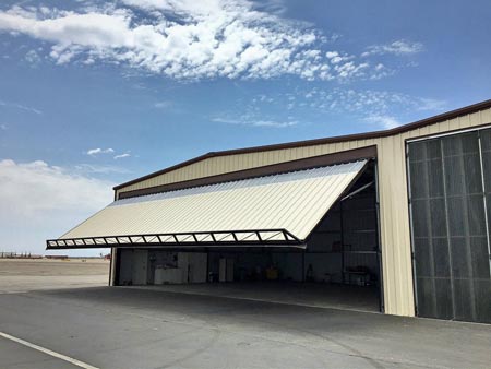 Airplane Hangar Doors Alaska Power Lift 450